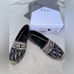 Dior oblique flats